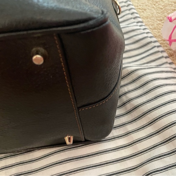 Anya Hindmarch black leather satchel Excellent shape - Picture 15 of 16